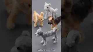 Pipe Cleaner Dog Tutorial 🐕 🐶