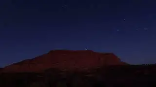 Night Timelapse: Stars Over a Butte in Kanab, Utah - January 14, 2026