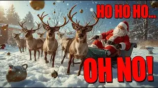 Ho Ho Ho&hellip; OH NO! 😂🎄 Drunk Redneck Reindeer | Bluegrass Christmas Comedy Song