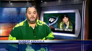 Bryant Moniz to play pro-football
