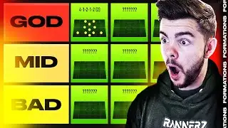 RANKING THE BEST FORMATIONS IN FIFA 22 ULTIMATE TEAM!! (Tier List)