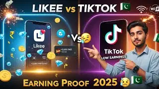 Likee vs TikTok Earning 2025  | Real Earning Proof & Comparison