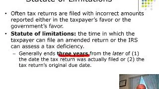 Chapter 2  -Tax compliance, IRS and other tax authorities