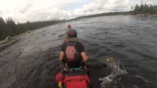 Big waves on Rupert River