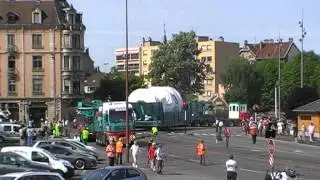 Convoi exceptionnel de 109 mètres (partie 4)