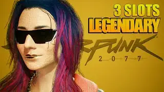 CYBERPUNK 2077 - Legendary Corporate Glasses (3 Mod Sockets)