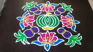 Sankranthi special rangolis | Pumpkin rangolis | Sankranthi muggulu | gummadikaya muggulu | Rangolis