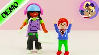 PLAYMOBIL JULIAN'S BEST FRIEND?! Playmo Friends MULTIMEDIA GIRL with Laptop and a Cool Outfit