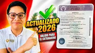 Como apostillar tu certificado de soltería Perú 2025