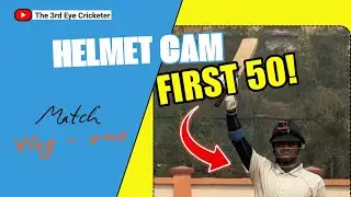 I Scored My First 50 on GoPro! (Kharghar Cricket Vlog)