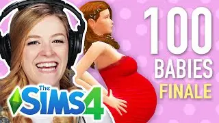 Single Girl Finishes The 100 Baby Challenge After Two Long Years In The Sims 4 | FINALE