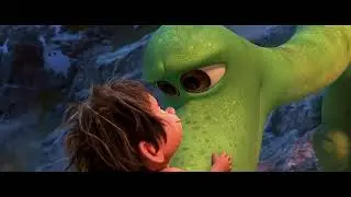 A tearful goodbye between a boy and his dinosaur | The Good Dinosaur (2015), Animation, Adventure