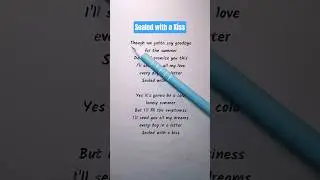 Sing Along & Learn English 🎤 | *Sealed with a Kiss* &ndash; Sweet Karaoke