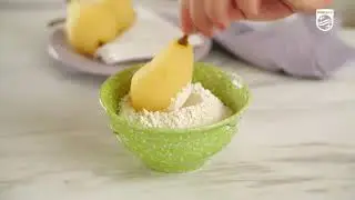 Drunken pear ginger bread (NutriU / Philips Kitchen+ app Airfryer Recipe)