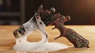 Extreme Rust Removal! Rusted Spray Gun Restoration