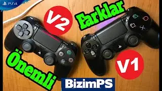 PS4 Dualshock v1 VS  Dualshock v2 Arasındaki Önemli Farklar  PS4 Online Oyuncular İzlemeli