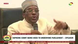 “I will soon tell A-G my piece of mind”– Speaker Bagbin