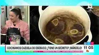 Cazuela de osobuco: Camila chef enseña preparación culinaria | Tu Día | Canal 13