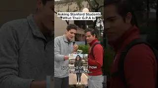 How Are Stanford Students so Smart!?!? #College #University #publicinterview #Viral #Shorts