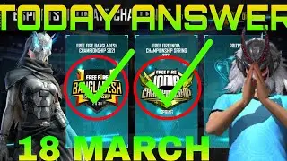 18 march esports ultimate challenge answers ||esports ultimate day 7 answers in tamil