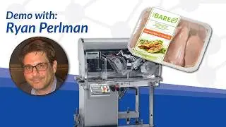 PACK EXPO Connects: Demonstration of Linerless Labeling for Trays w/ Ryan Perlman | Wexler Packaging