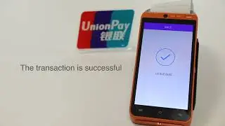 UnionPay card payment via a wireless POS terminal | Silkpay official