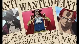Highest Unknown Bounties in One Piece