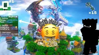 Je commence un serveur skyblock , je suis déjà riche dessus ?!??