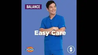 Balance Men's Scrubs by Dickies Medical #healthcarefashion #professionalscrubs