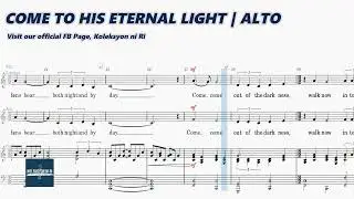 Come to His Eternal Light | Alto | Vocal Guide by Sis. Janine Francia 
