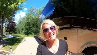 Luxury RVing Boyne City Pirate Festival. Randy, Dawn and a Marathon Coach Ep.11