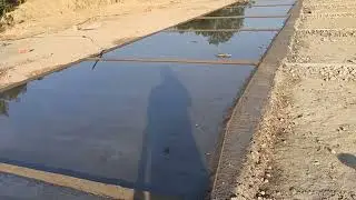 Curing Ponding method for Concrete.
