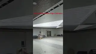 stretch ceiling work in progress #architect #civilengineering #interiordesign #ceiling work