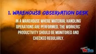 Uses of Viewing Platforms