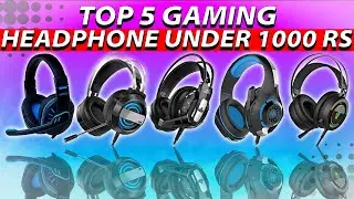 TOP 5 BEST GAMING HEADPHONES UNDER 1000 RS IN APRIL 2022 FOR MOBILE/PC