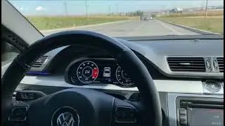 Digital cluster dashboard  VW  Passat CC