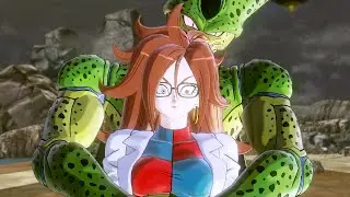 Dragon Ball Xenoverse 2 Revamp - Photo Mode: Imperfect Cell & Android 21