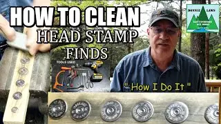 How to clean your Head Stamp Finds from Metal Detecting and other useful tips
