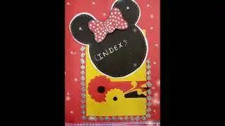 🌺creative index page design #index #project file #decorations #trending #short video 🌺