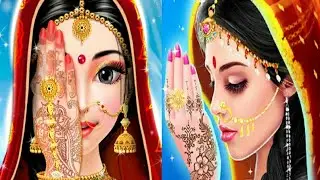Indian Bride New Stylist Wedding Fashion Makeover Game 2021 | Indian Wedding Games |Makeup & DressUp
