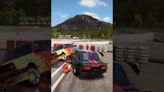 Crash, interrupted! (#shorts) Wreckfest multiplayer with friends | gameplay 2021
