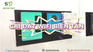 Hướng Dẫn Cài Đặt WiFi Cho Biến Tần Cực dễ - Hướng dẫn từ A-Z | Phân Phối Bởi SOYER TECH
