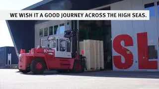 A piece of PSI history sets off on a long journey