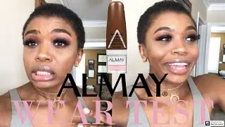 all day wear test: almay best blend forever foundation