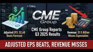 CME Group Reports Mixed Q3 2025 Results: Adjusted EPS of $2.68 Beats Forecast $1.5 B Revenue Misses