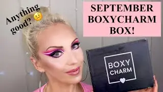 BOXYCHARM SEPTEMBER 2020 UNBOXING, REVIEW, TRY ON