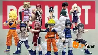 POPMART Naruto (Chunin Exam Arc) Action Figure SET Review 