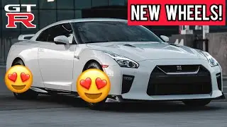 НОВЫЕ КОЛЕСА ДЛЯ МОЕГО NISSAN R35 GTR!!