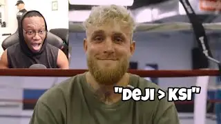 Deji Reacts to Jake Paul Saying Deji Is Better Than KSI&hellip;