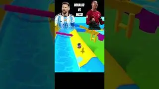 Epic Ronaldo Vs Messi Insane Battle In Superslide 😍 Stumble Guys 0.84.1 Update 🔥